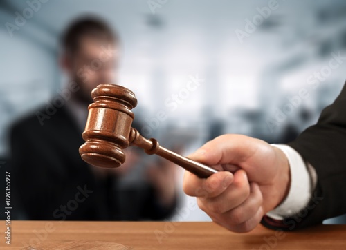 Businessman person legal lawyer at a law firm