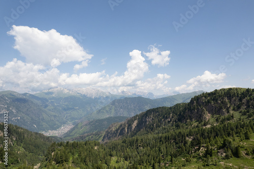 In the italian alps, the wonderful lagorai photo