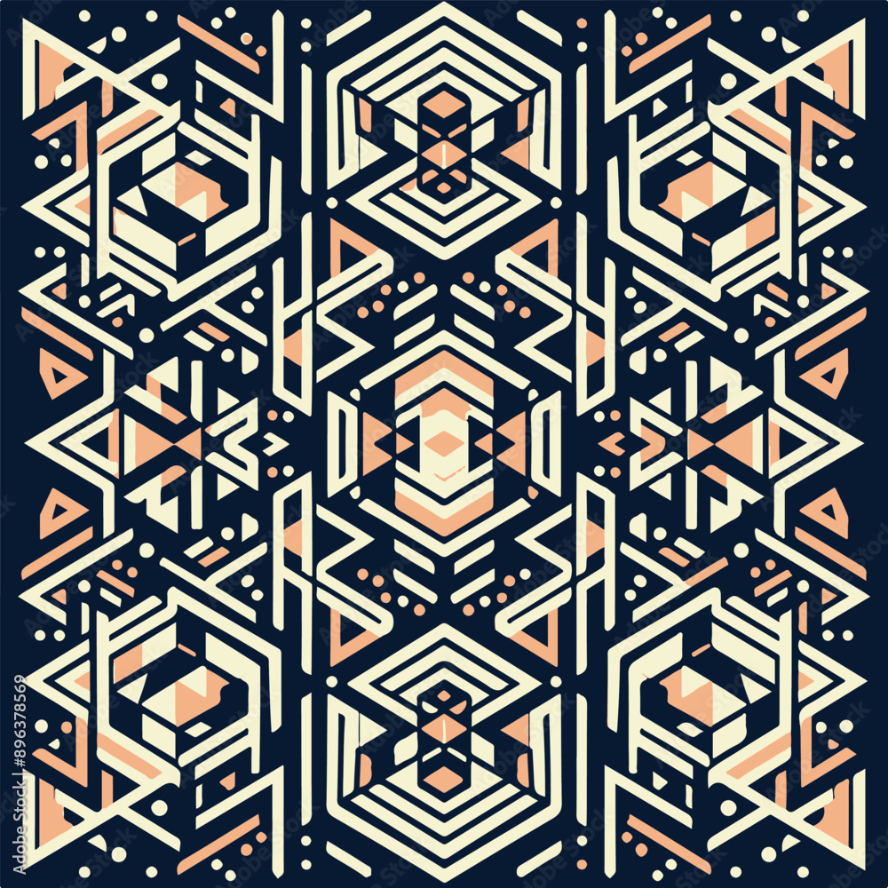 Vector seamless pattern. Modern stylish texture with monochrome trellis. Repeating geometric triangular grid. Simple graphic design. Trendy hipster sacred geometry. Vector seamless pattern. Modern stylish texture with monochrome trellis. Repeating geometric triangular grid. Simple graphic design. Trendy hipster sacred geometry.