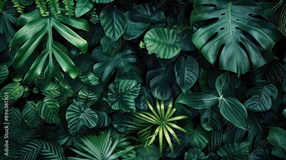 Detailed view of foliage Detailed view of foliage