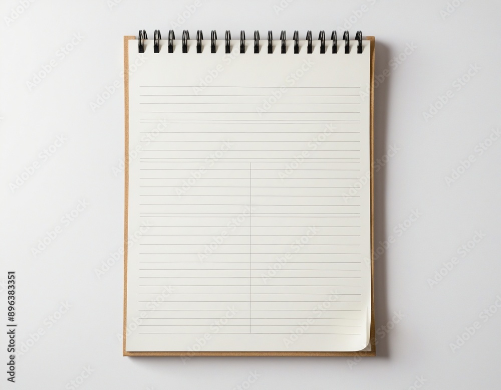 spring notepad, isolated spring notepad, isolated