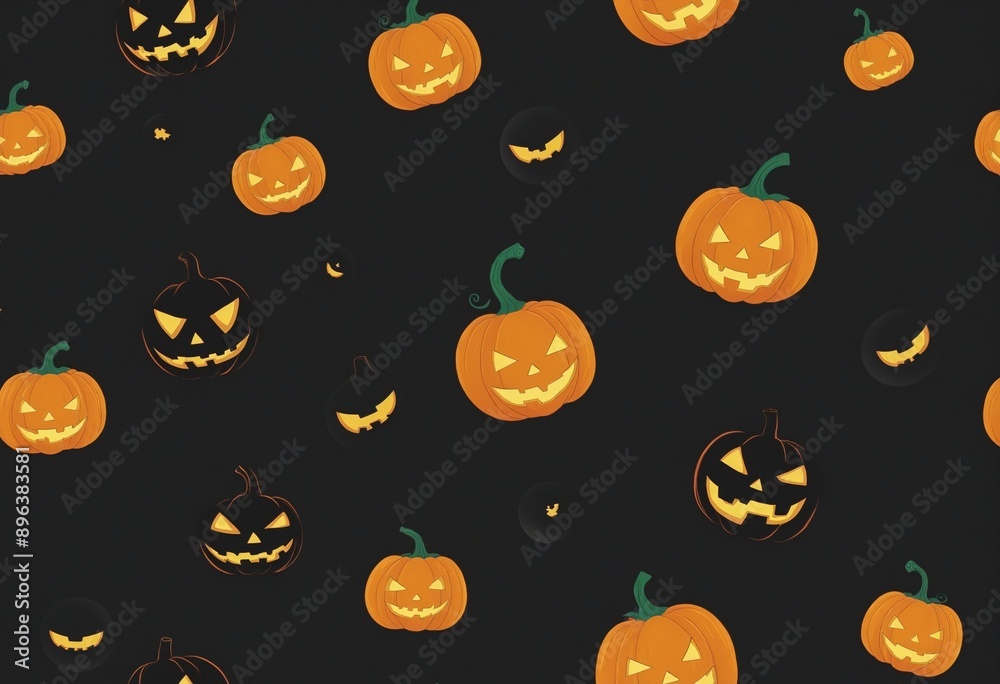 Halloween Pumpkins illustration Halloween Pumpkins illustration