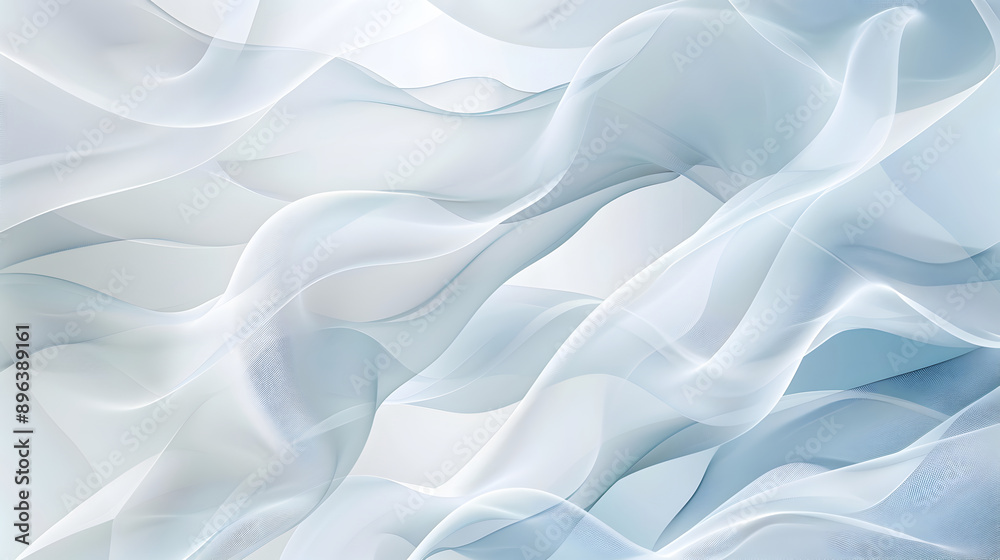 Obraz premium blue silk background