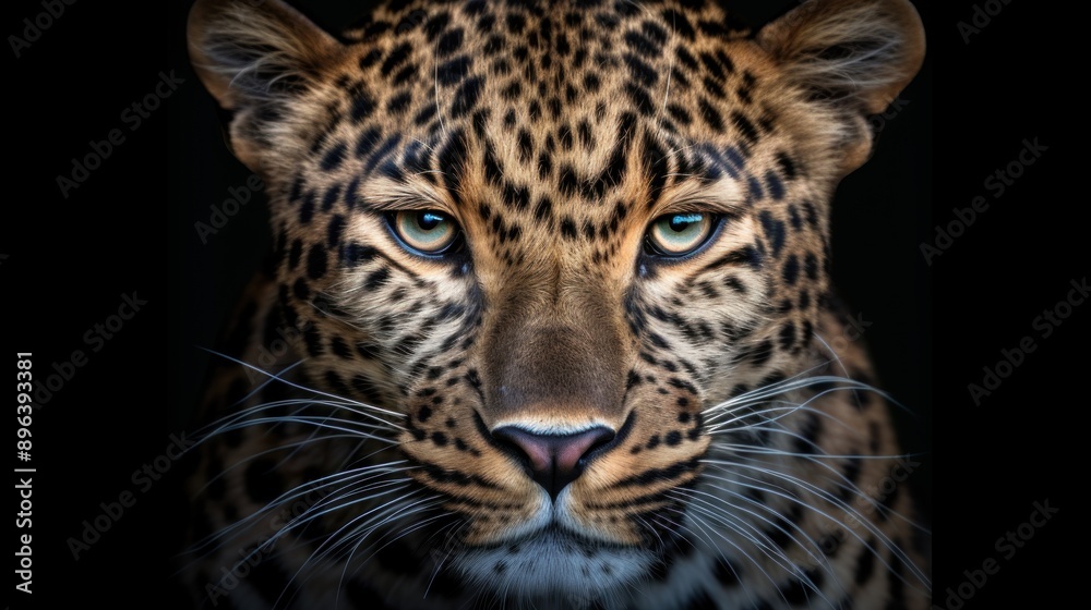 Intense Gaze of a Leopard Intense Gaze of a Leopard