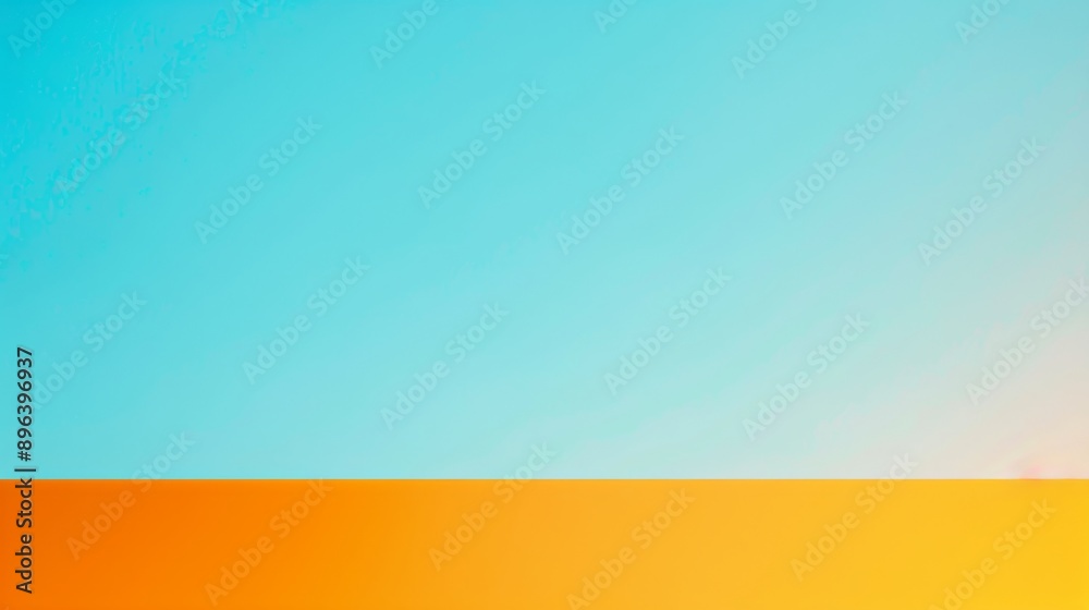 Simple background featuring a vivid orange and blue color scheme, separated by a clean, straight line, creating a dynamic and modern composition Simple background featuring a vivid orange and blue color scheme, separated by a clean, straight line, creating a dynamic and modern composition