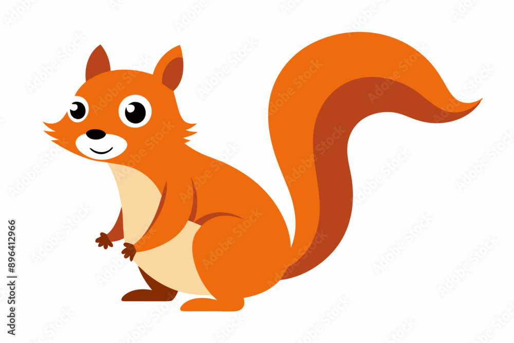 Funny Squirrel Cartoon Vector Illustration with White Background, Funny squirrel cartoon vector illustration with white background, perfect for clipart and design. Funny Squirrel Cartoon Vector Illustration with White Background, Funny squirrel cartoon vector illustration with white background, perfect for clipart and design.