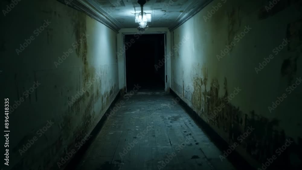  Gloomy corridor