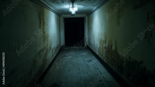 Wallpaper Mural  Gloomy corridor Torontodigital.ca