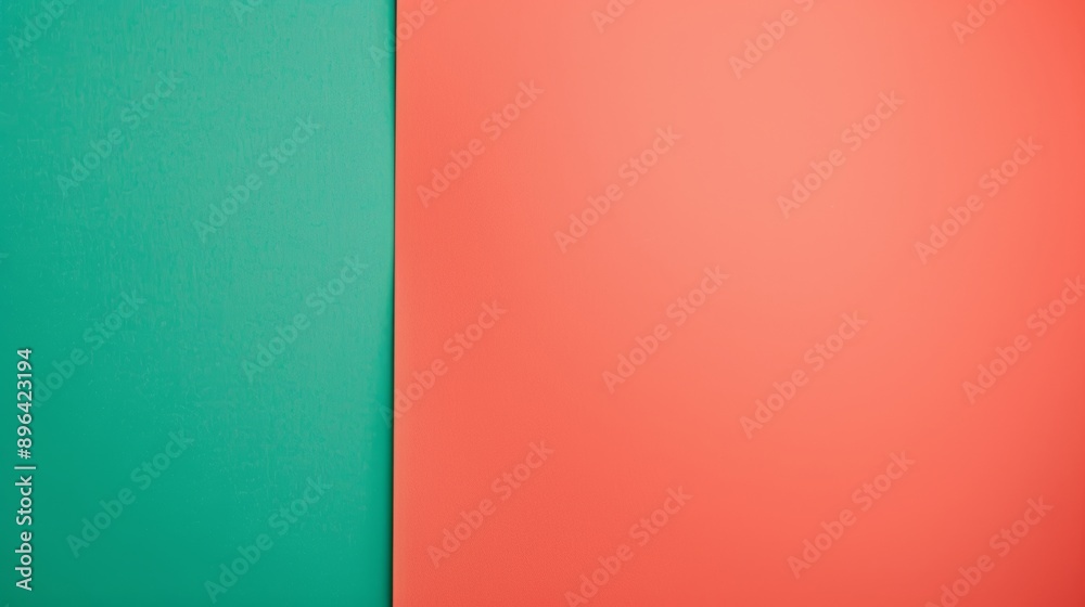 Background image featuring a green and orange background divided vertically with copy space, ideal for creative projects Background image featuring a green and orange background divided vertically with copy space, ideal for creative projects