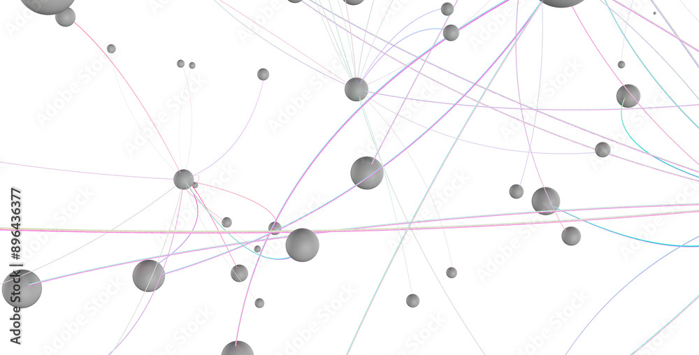 Falling cyber particles. Big data stream. 3d Falling cyber particles. Big data stream. 3d