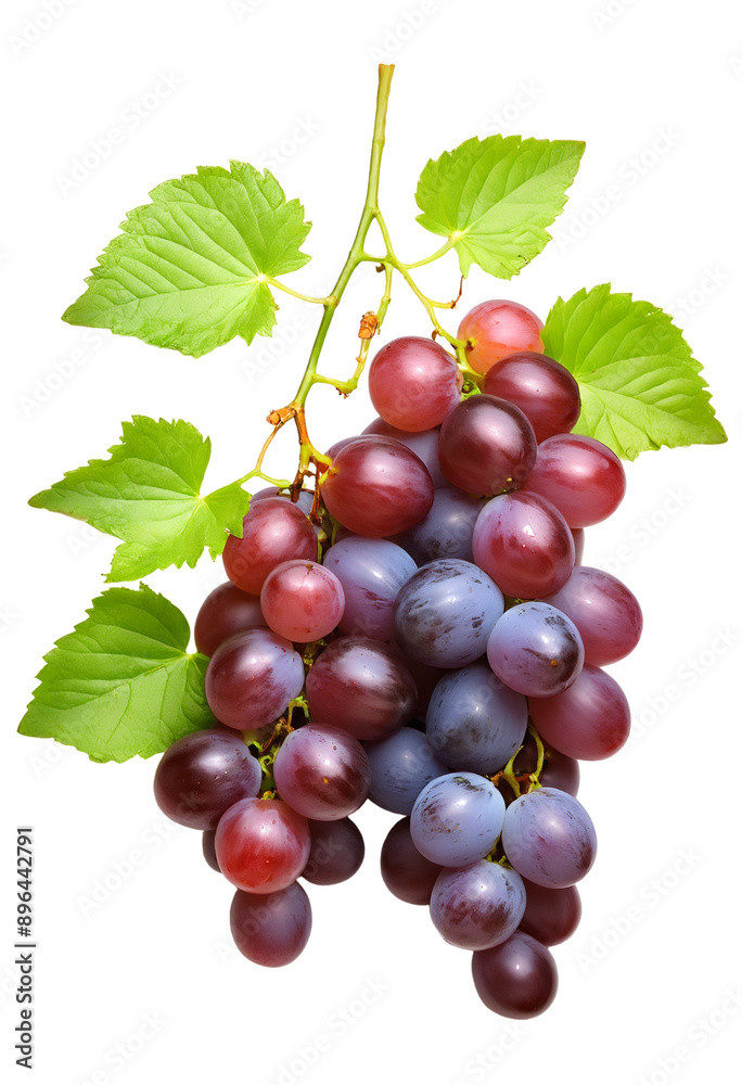 Fototapeta premium delicious Grapes isolated on white background
