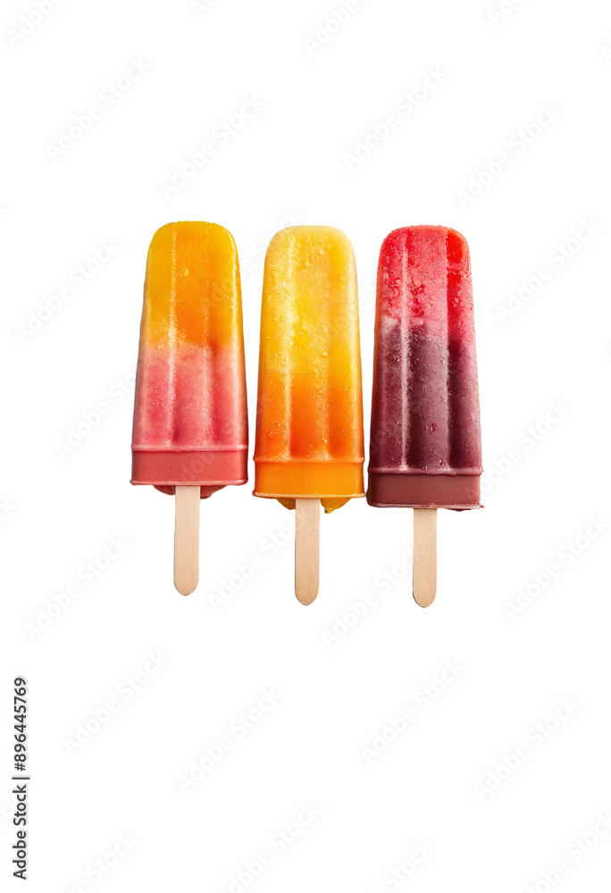 delicious Popsicle isolated on white background delicious Popsicle isolated on white background