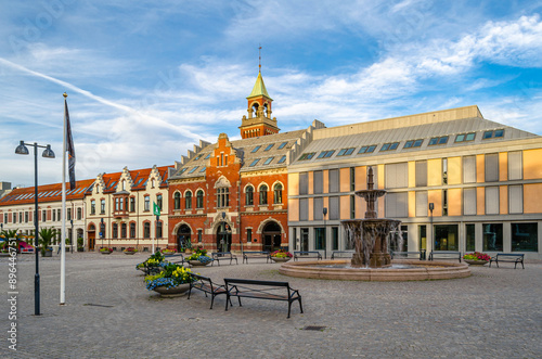 Square in Kristiansand, Norway