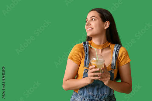 Beautiful young happy woman...