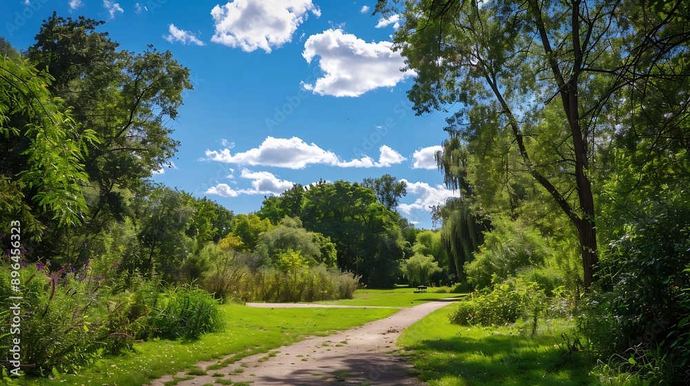High Park On a Summer Sunny Day : Generative AI High Park On a Summer Sunny Day : Generative AI