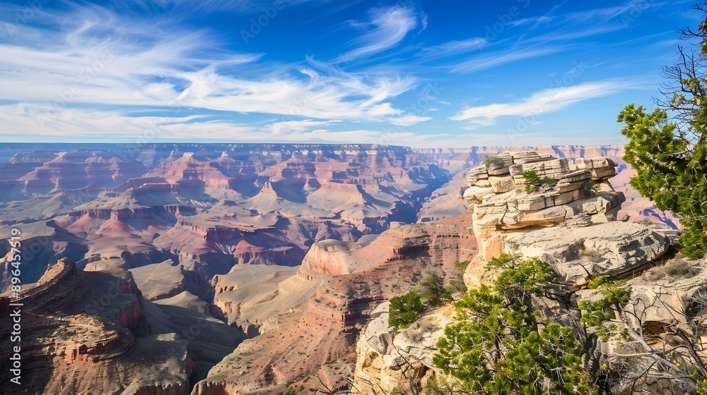 Great view of the Grand Canyon National Park Arizona United States California Desert : Generative AI Great view of the Grand Canyon National Park Arizona United States California Desert : Generative AI