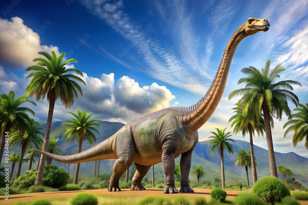 Fototapeta premium diplodocus
