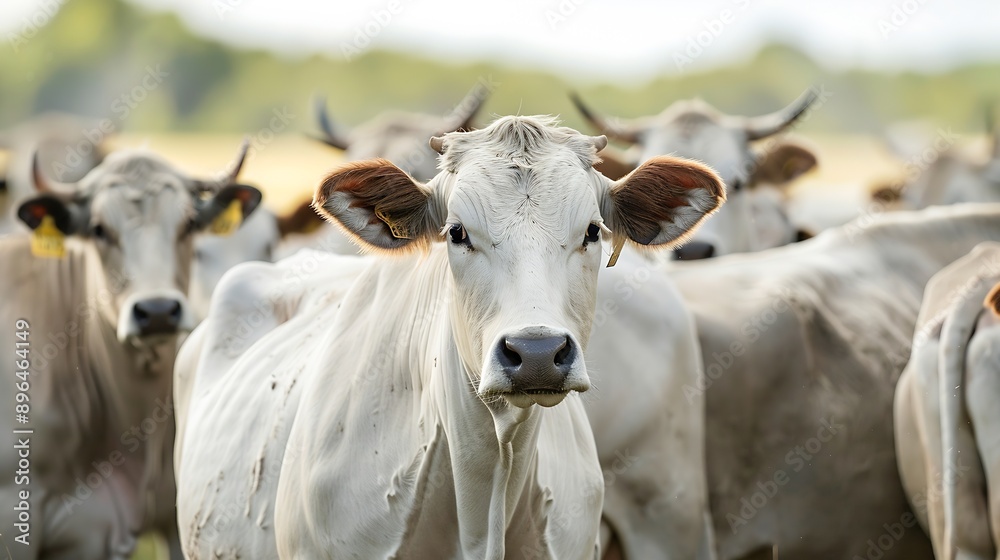 Miscellaneous photo of halfblood gir dairy or girolando cattle : Generative AI Miscellaneous photo of halfblood gir dairy or girolando cattle : Generative AI