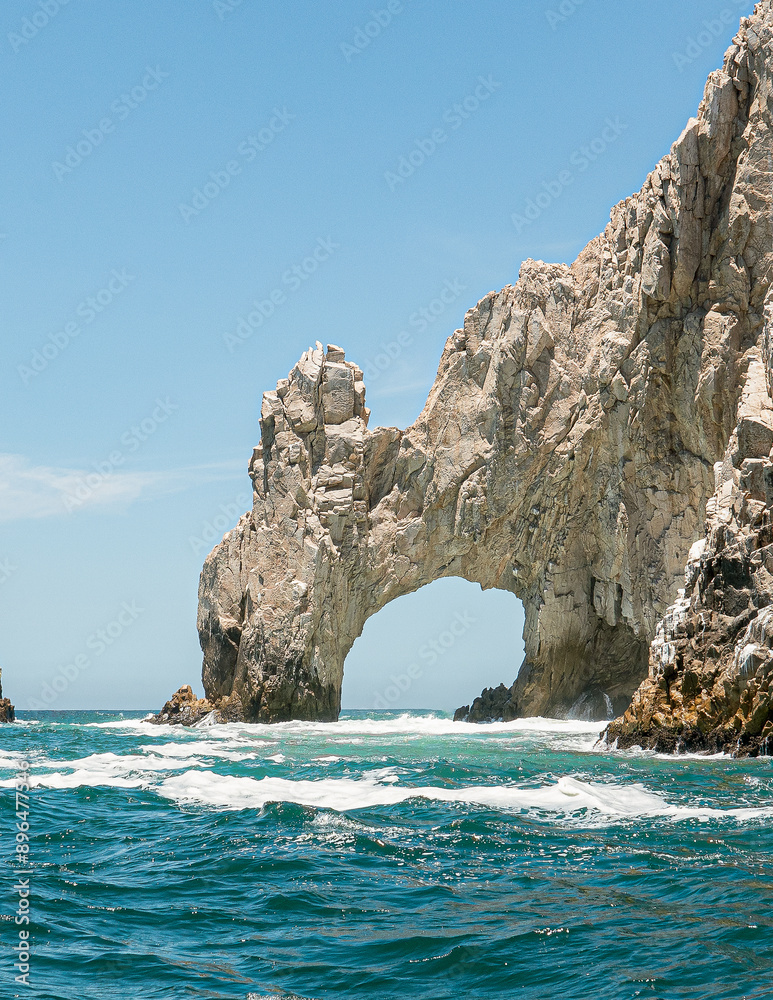 Fototapeta premium Roca representativa de Los Cabos Baja California Sur 4