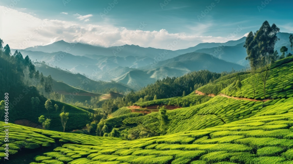 Serene Green Hills of Munnar Serene Green Hills of Munnar