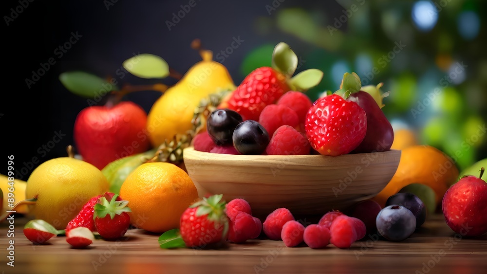 fruit and berries fruit and berries