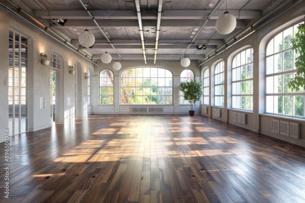 Dance or ballet studio interior Dance or ballet studio interior