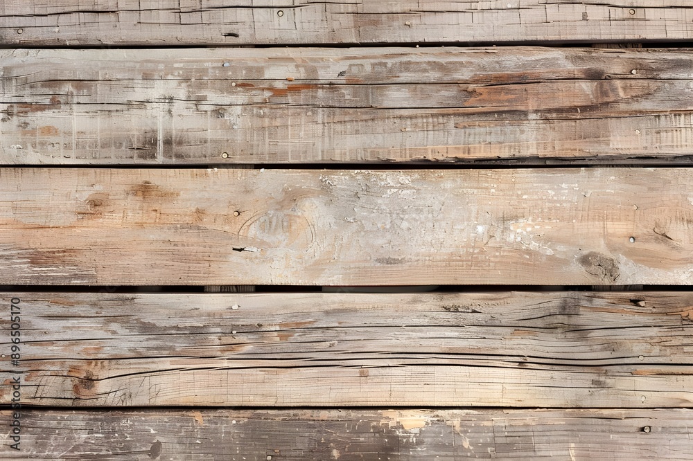 Naklejka premium Beige wood texture background, wood flooring backdrop for product photography.