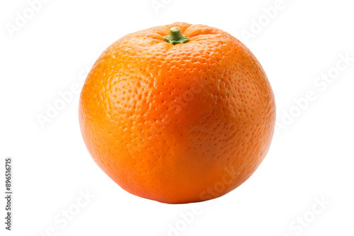 One orange isolated