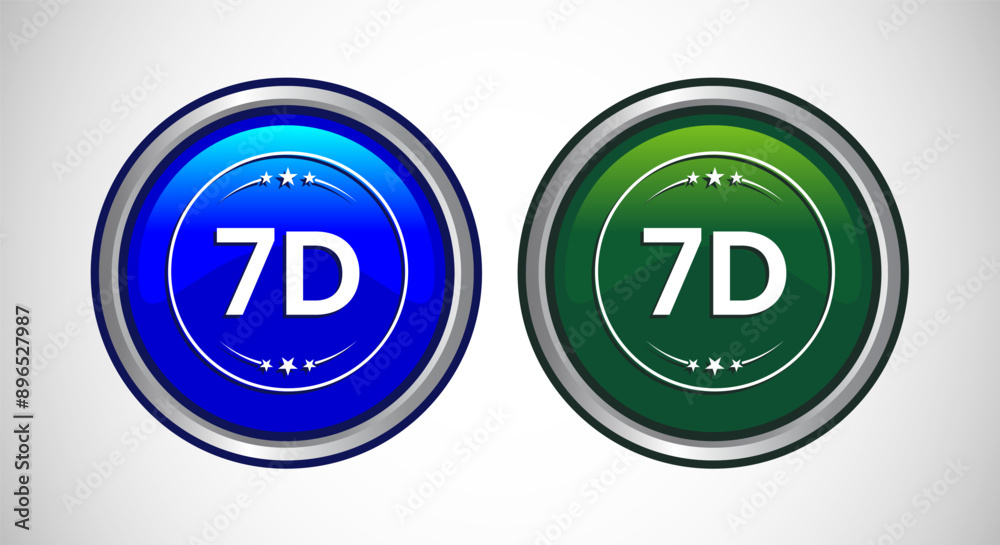 High Definition TV Icon Button Set Design Illustration High Definition TV Icon Button Set Design Illustration