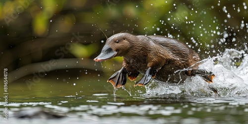 platypus in the wild