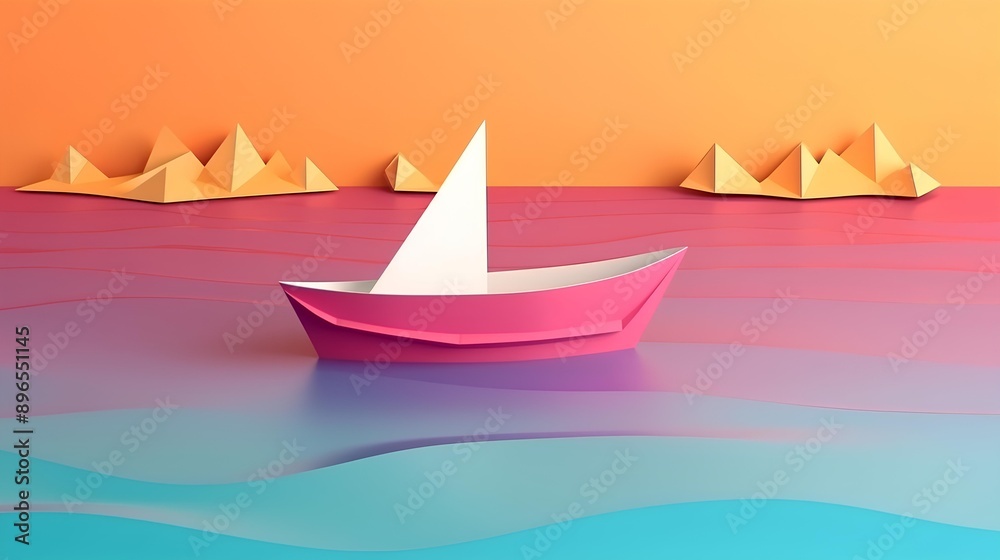 boat on the sea made by midjourney boat on the sea made by midjourney
