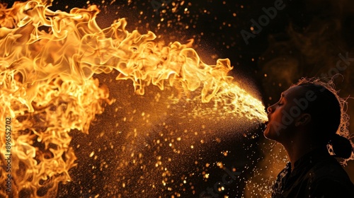 Firebreather. photo