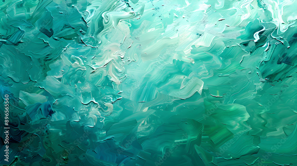 Abstract green, teal and white textured background Abstract green, teal and white textured background
