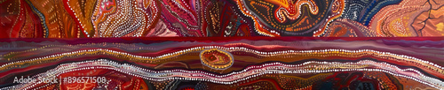 An abstract illustration representing the dreamscape of the subconscious mind.