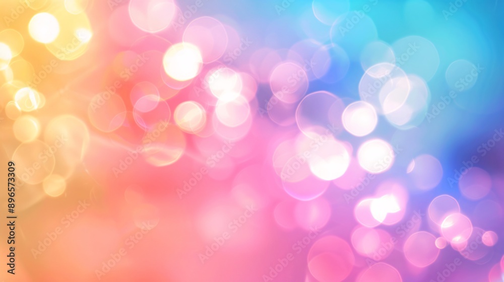 Abstract Colorful Bokeh Background. Abstract Colorful Bokeh Background.