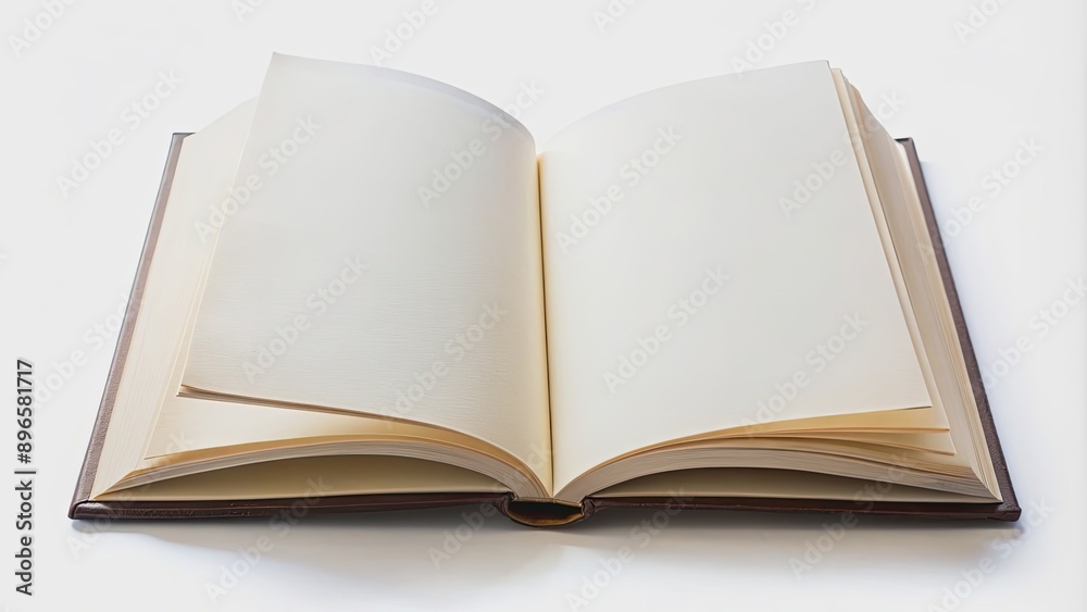 Open book with blank pages for writing or drawing, isolated on background, blank, open, book, empty, pages, writing Open book with blank pages for writing or drawing, isolated on background, blank, open, book, empty, pages, writing