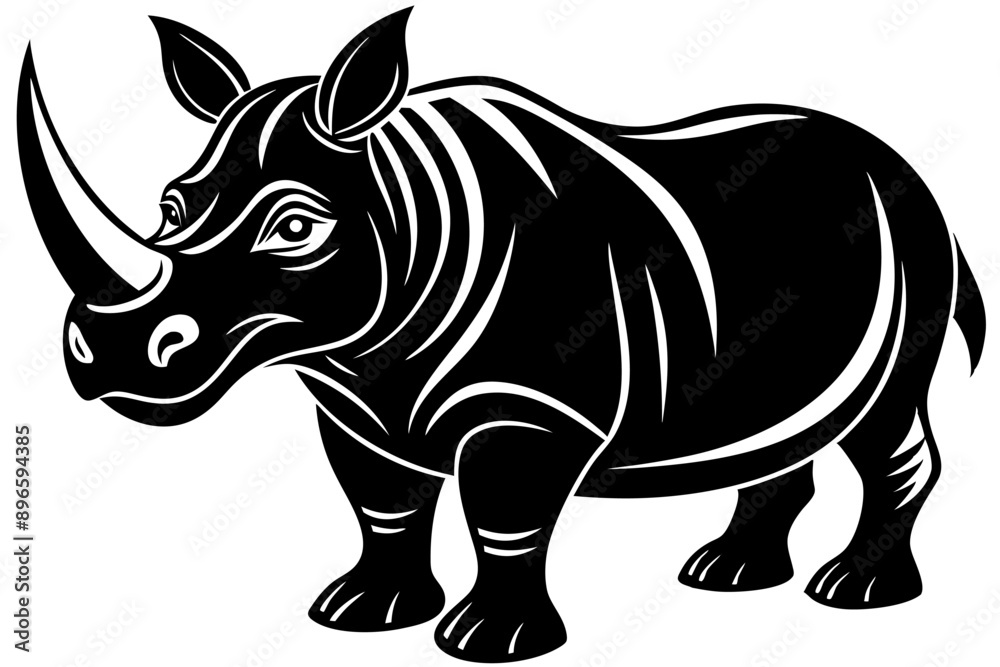 Funny Rhino Vector Illustration Cartoons, Clipart, and Line Art Design on White Background, Playful funny rhino vector design, perfect for cartoons, clipart, and line art on white background Funny Rhino Vector Illustration Cartoons, Clipart, and Line Art Design on White Background, Playful funny rhino vector design, perfect for cartoons, clipart, and line art on white background