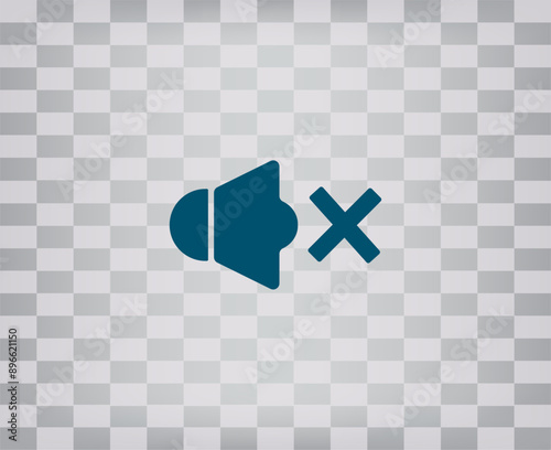 Vector icon on gray background with gradient