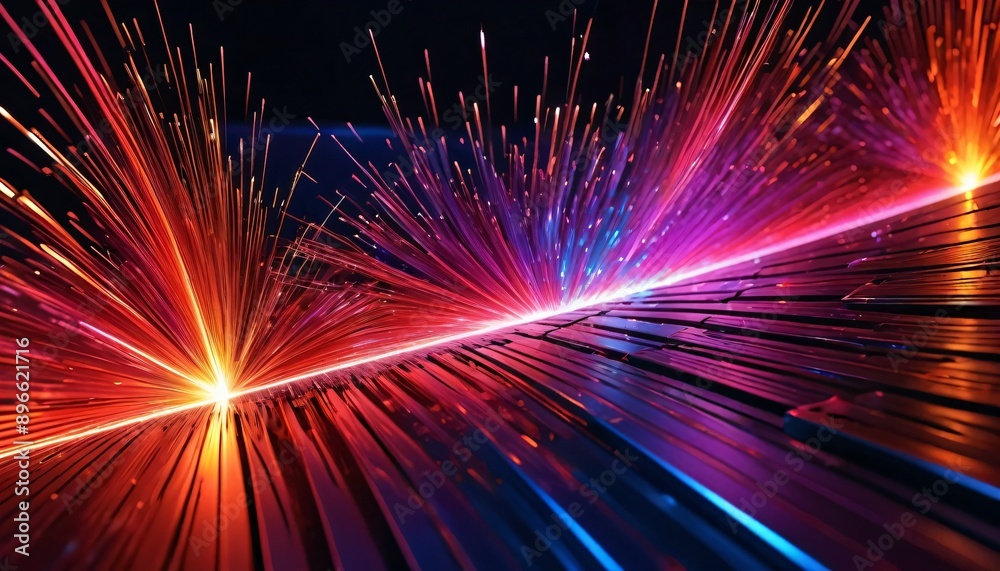 Shiny abstract red iridescent welding Shiny abstract red iridescent welding