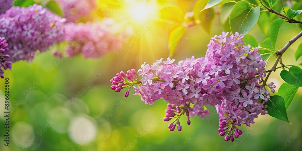 Branch of lilac flowers blooming in a spring garden , lilac, branch, flowers, spring, garden, nature, blooming, fresh Branch of lilac flowers blooming in a spring garden , lilac, branch, flowers, spring, garden, nature, blooming, fresh