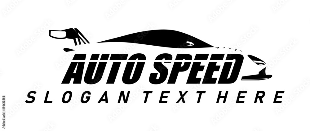 car logo simple design black and white concept vector art car logo simple design black and white concept vector art