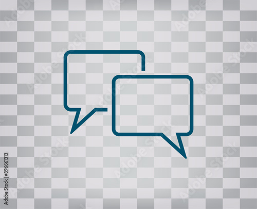 Vector icon on gray background with gradient