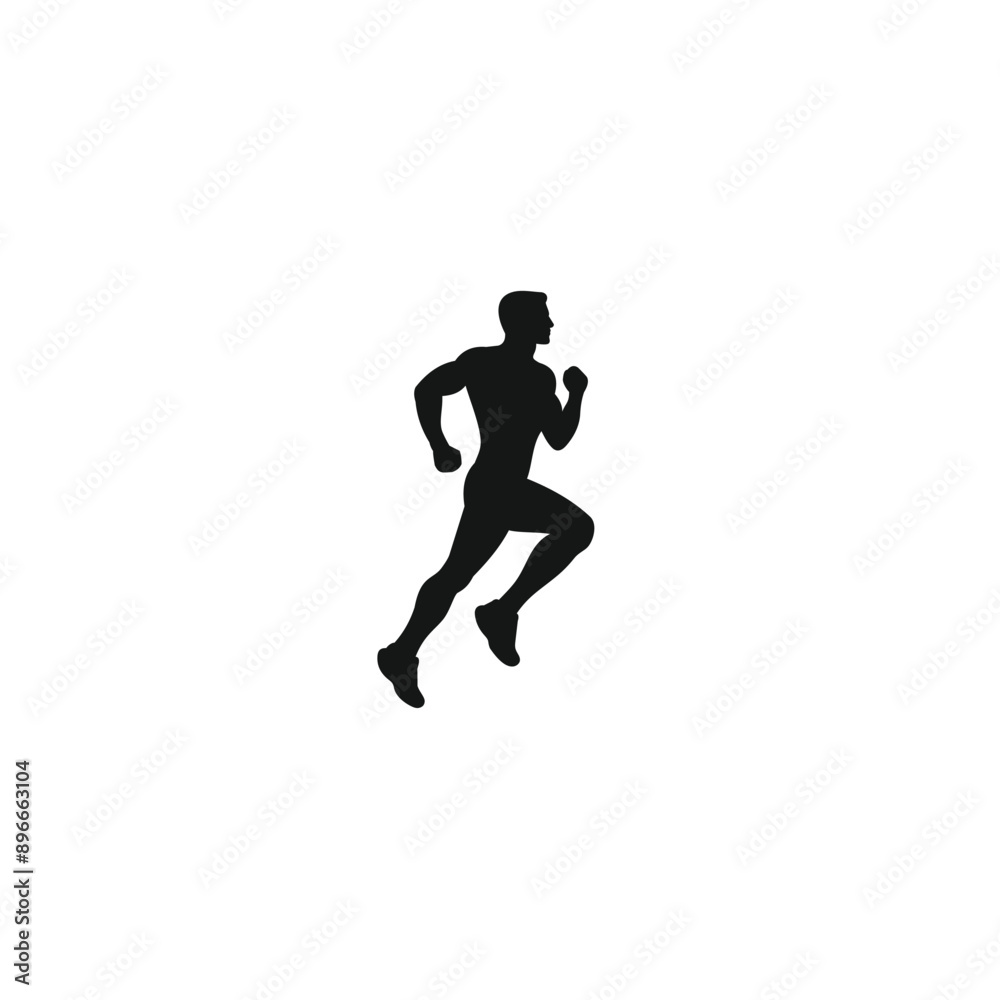 Runner icon vector. EPS 10 editable vector Runner icon vector. EPS 10 editable vector