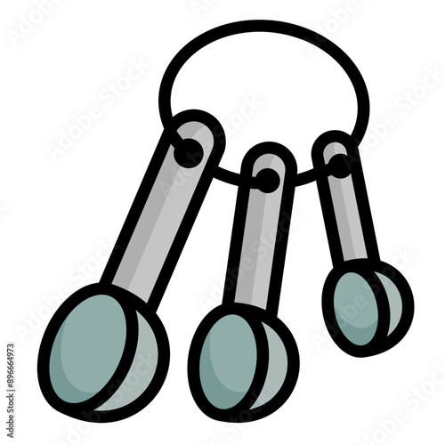 Measuring Cups And Spoons Icon