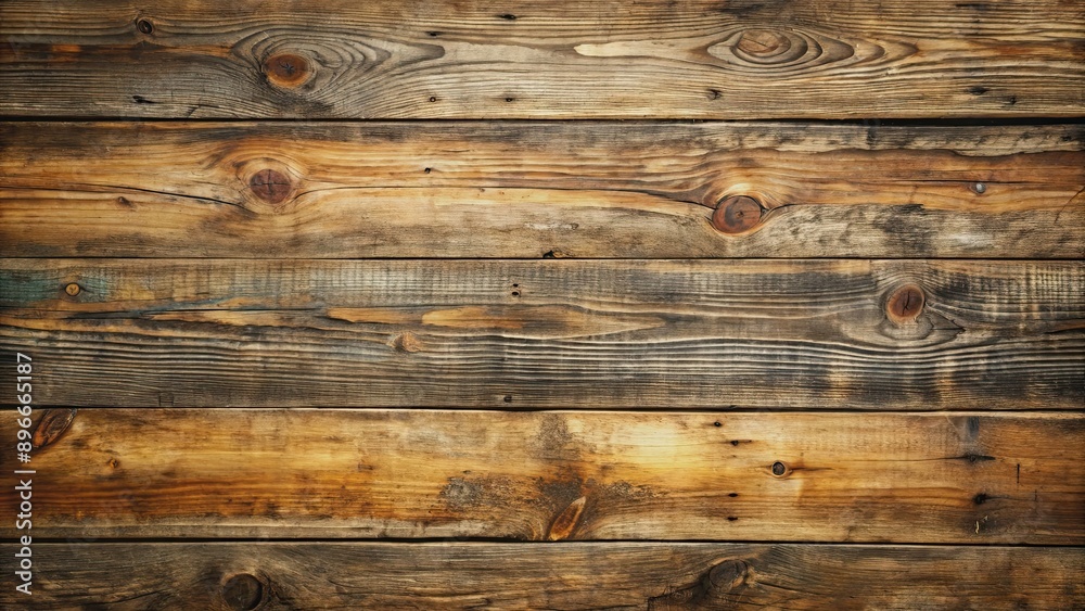 Naklejka premium Weathered and textured old reclaimed wood background , vintage, rustic, distressed, antique, aged, backdrop, surface, barnwood