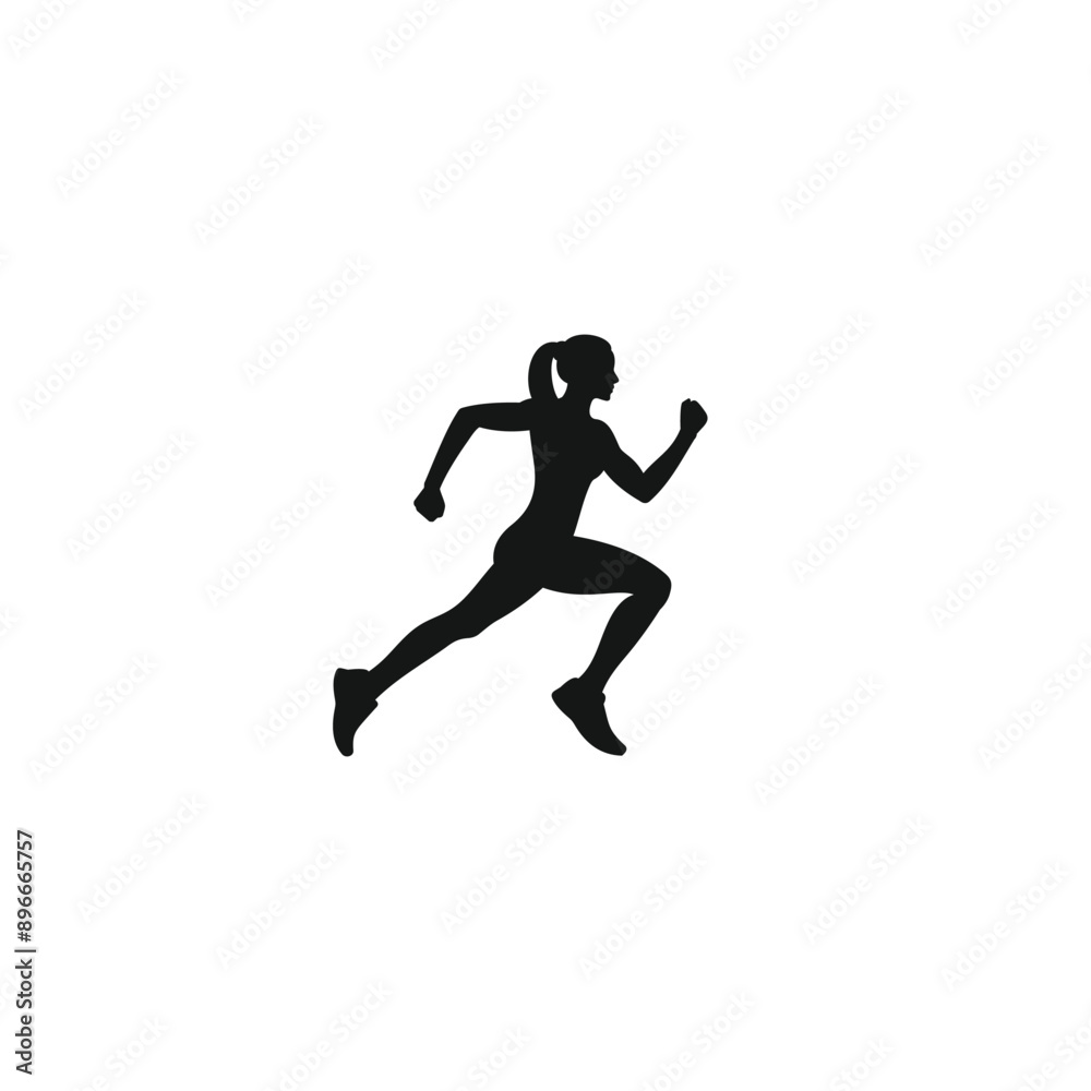 Runner icon vector. EPS 10 editable vector Runner icon vector. EPS 10 editable vector