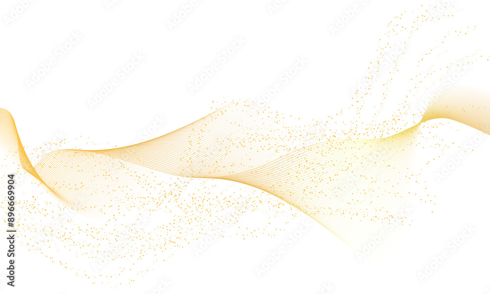 Gold line