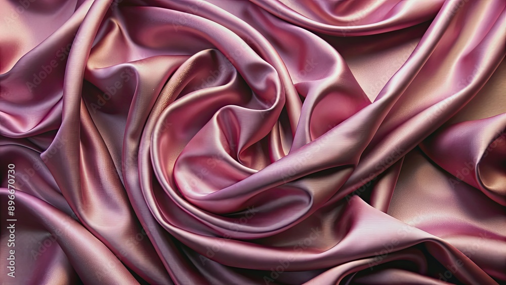 Obraz premium Smooth and luxurious silk fabric texture, silk, fabric, texture, smooth, luxurious, material, shiny, soft, elegant