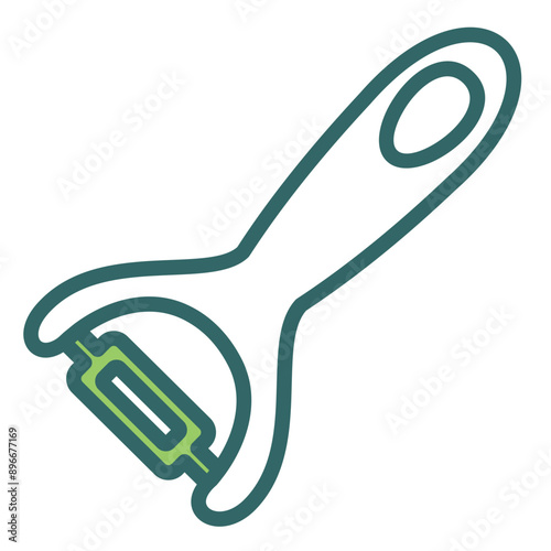 Vegetable Peeler Icon