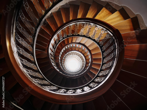 Wallpaper Mural spiral staircase in the church Torontodigital.ca